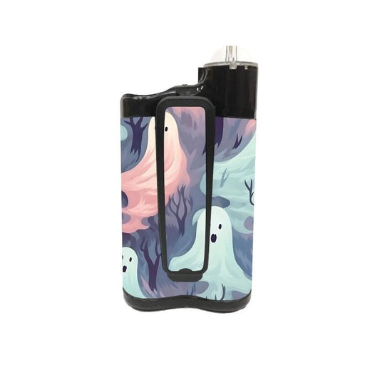 Peelz Wispy Ghosts for Medtronic MiniMed 770G & 780G Peelz/Stickers White Smoke Back and Clip Peelz