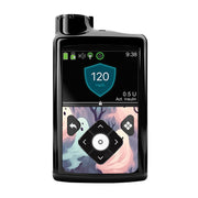 Peelz Wispy Ghosts for Medtronic MiniMed 770G & 780G Peelz/Stickers Black Whole System Peelz (front back + clip),Front Peelz