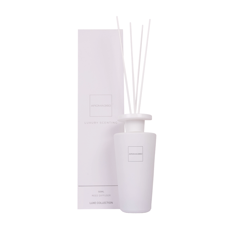 Aroma360 Iris 500mL Reed Diffuser Reed Diffuser Lavender White,Black