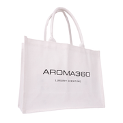 Aroma360 Luxury Canvas Tote Accessories White Smoke Small / Black,Small / White,Large / Black,Large / White