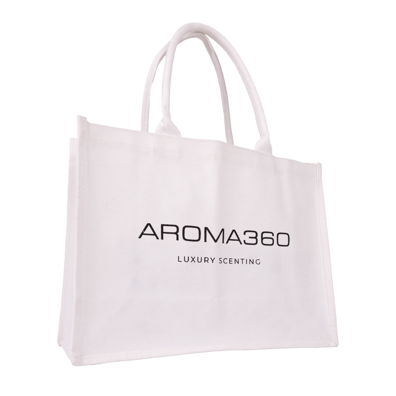 Aroma360 Luxury Canvas Tote Accessories White Smoke Small / Black,Small / White,Large / Black,Large / White