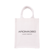 Aroma360 Luxury Canvas Tote Accessories Lavender Small / White