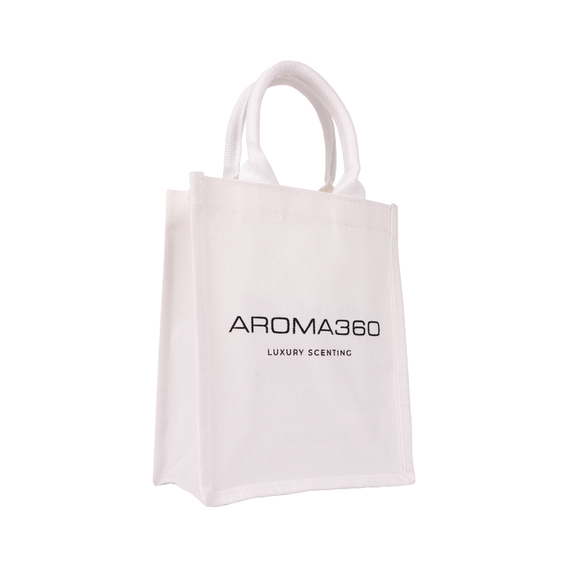 Aroma360 Luxury Canvas Tote Accessories White Smoke Small / Black,Small / White,Large / Black,Large / White