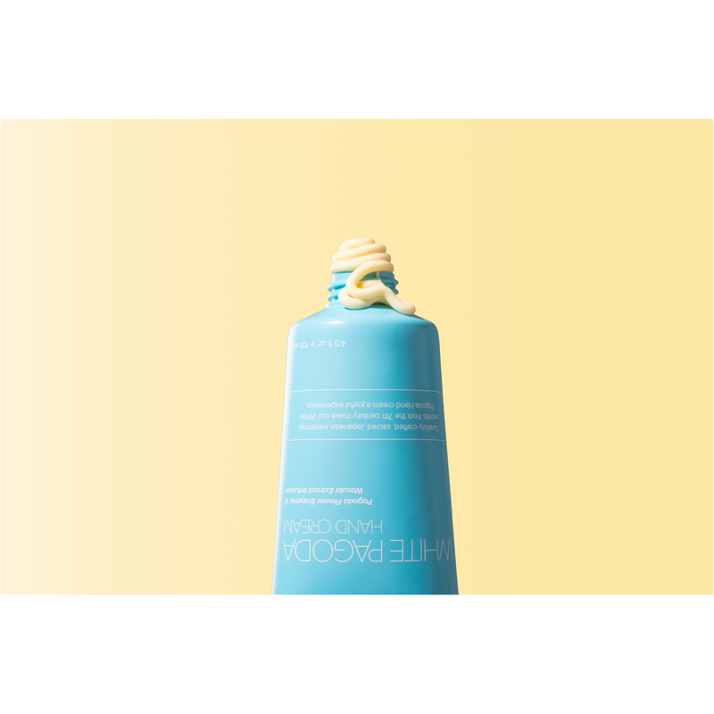 Onsen Secret White Pagoda Hand Cream Hand Cream Pale Goldenrod 135ml
