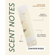 Juniper Ridge White Sage Campfire Incense (20 Sticks) 3-Pack Incense Seashell