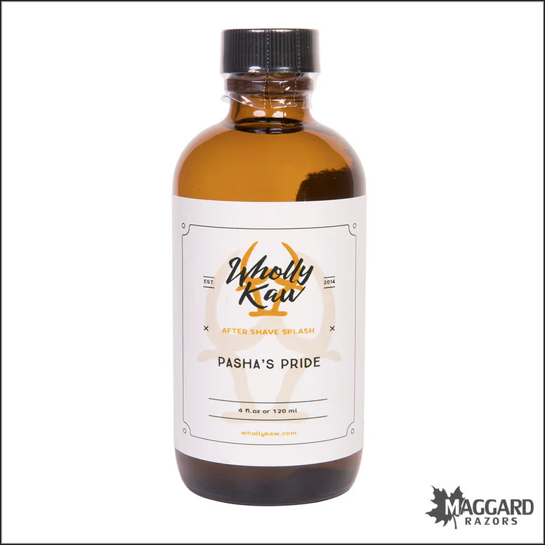 WhollyKaw Wholly Kaw Pasha's Pride After Shave Splash 4 Oz After Shave White Smoke