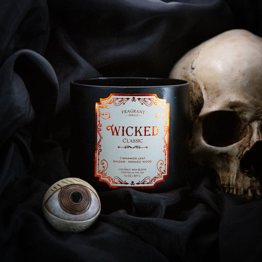 Fragrant Jewels Wicked: Classic 2.0 - Jewel Candle Jewel Candle Black Ring / 5,Ring / 6,Ring / 7,Ring / 8,Ring / 9,Ring / 10