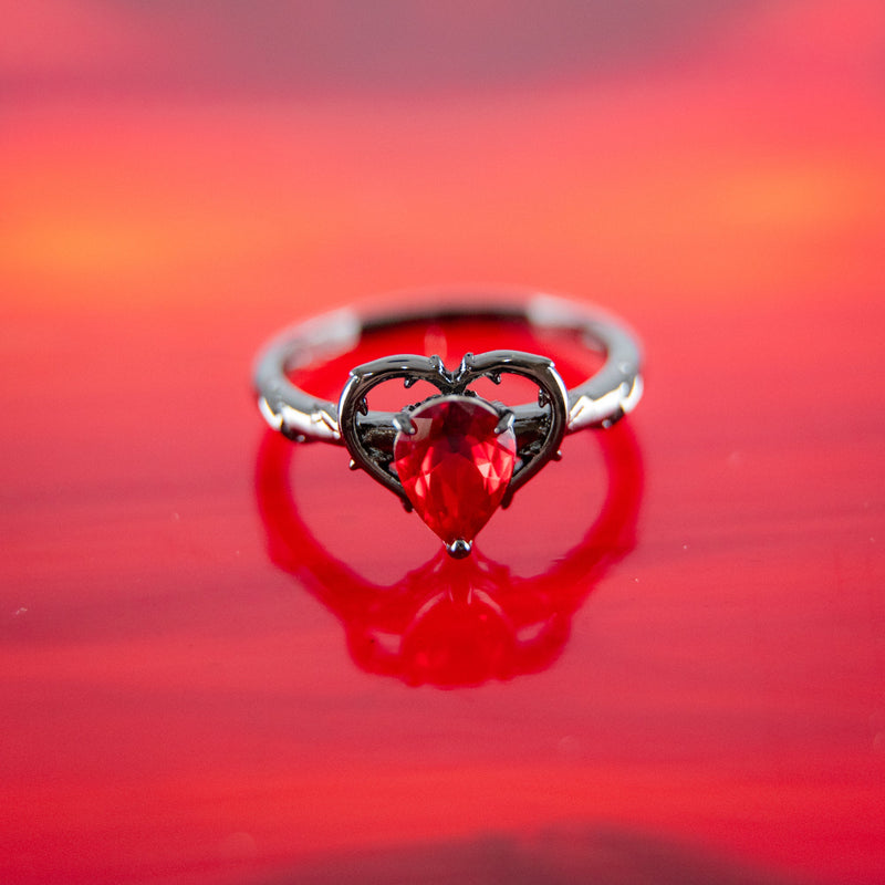 Fragrant Jewels Wicked Love - Jewel Candle Jewel Candle Maroon Ring / 5,Ring / 6,Ring / 7,Ring / 8,Ring / 9,Ring / 10