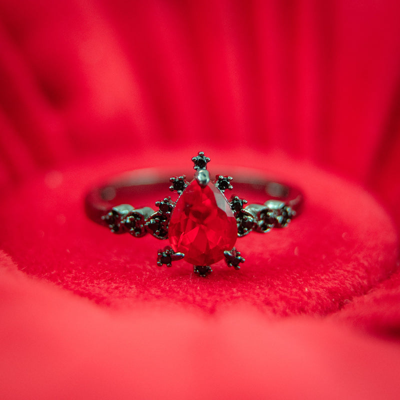 Fragrant Jewels Wicked Love - Jewel Candle Jewel Candle Firebrick Ring / 5,Ring / 6,Ring / 7,Ring / 8,Ring / 9,Ring / 10