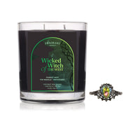 Fragrant Jewels Wicked Witch of the West - Jewel Candle Jewel Candle White Smoke Ring / 5,Ring / 6,Ring / 7,Ring / 8,Ring / 9,Ring / 10