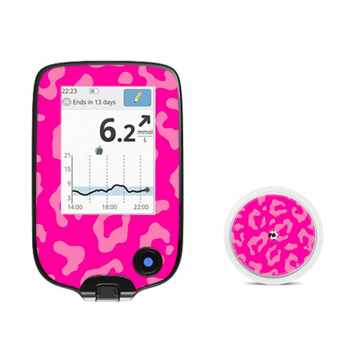 Peelz Wild Cat Freestyle Libre 2 Peelz/Stickers White Smoke Receiver + Sensor