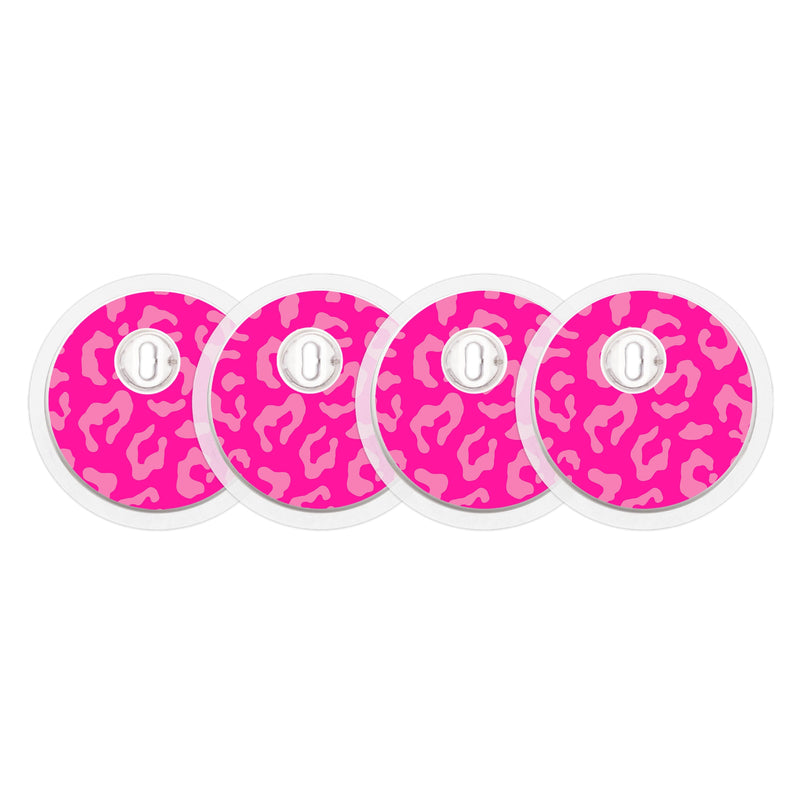 Peelz Wild Cat Sticker Designed for the FreeStyle Libre 3 Plus & Lingo  Sensor Peelz/Stickers White Smoke 4-pack (Set of 4 Stickers)