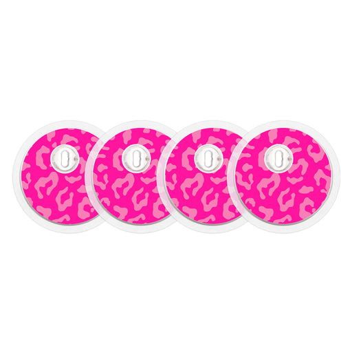 Peelz Wild Cat Sticker Designed for the FreeStyle Libre 3 Plus & Lingo  Sensor Peelz/Stickers White Smoke 4-pack (Set of 4 Stickers)