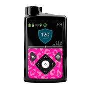 Peelz Wild Cat Sticker for Medtronic MiniMed 770G & 780G Peelz/Stickers Black Whole System Peelz (front back + clip)