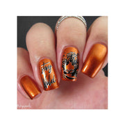 UberChic Beauty Wild & Fierce: Big Cats Stamping Plate Rosy Brown