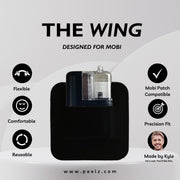 Peelz The Wing Designed for Tandem Mobi Tandem Mobi Sleeve Light Gray white,blue,yellow,lialac-glow,gray,pink-zing,red,clear,black,nebula,radioactive