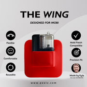 Peelz The Wing Designed for Tandem Mobi Tandem Mobi Sleeve Light Gray white,blue,yellow,lialac-glow,gray,pink-zing,red,clear,black,nebula,radioactive