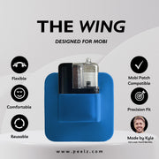 Peelz The Wing Designed for Tandem Mobi Tandem Mobi Sleeve Light Gray white,blue,yellow,lialac-glow,gray,pink-zing,red,clear,black,nebula,radioactive