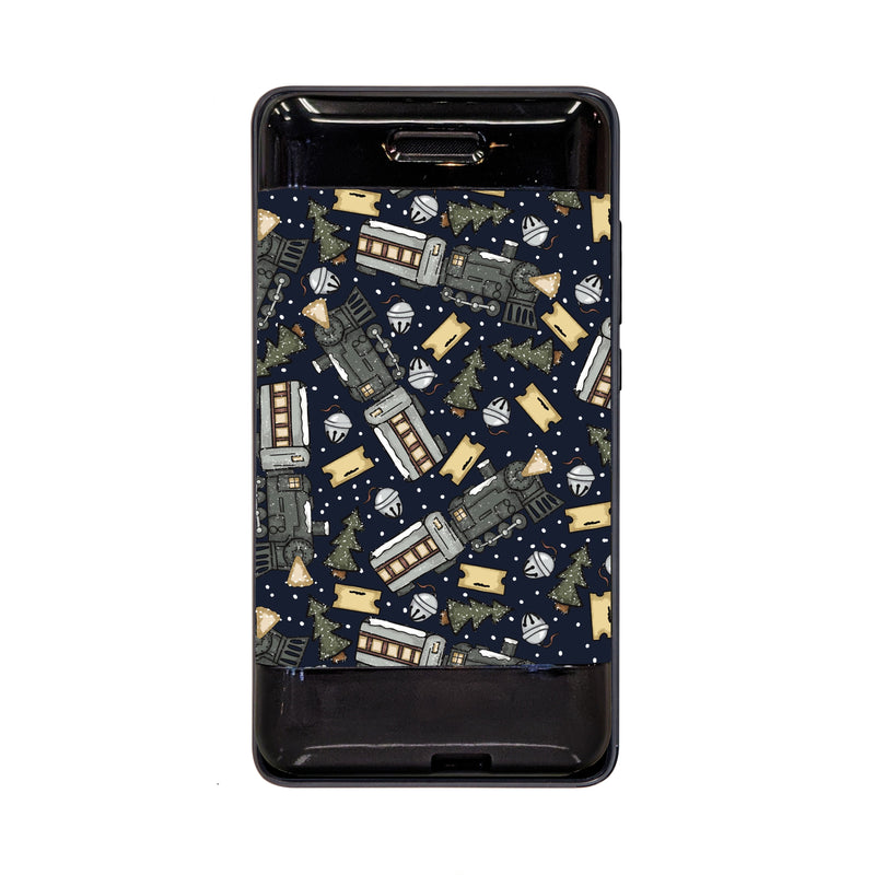 Peelz Winter Express Sticker for Omnipod DASH® PDM – Pump Peelz Peelz/Stickers Black Case Peelz