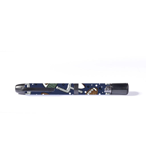 Peelz Winter Football InPen - Smart Insulin Pen Peelz/Stickers Dark Slate Gray