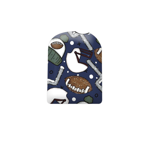 Peelz Winter Football Pod Sticker – Pump Peelz Peelz/Stickers White Smoke