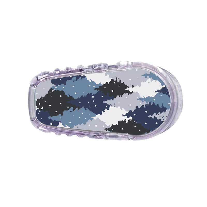 Peelz Winter Forest Sticker Designed for the DEXCOM Transmitter Peelz/Stickers White Smoke G6