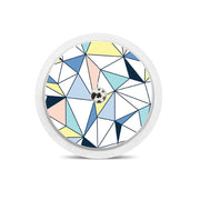 Peelz Winter Geometric Freestyle Libre 2 Peelz/Stickers White Smoke Sensor Only