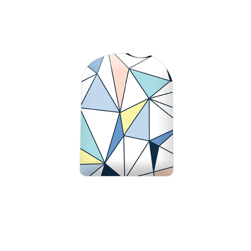 Peelz Winter Geometric Pod Sticker – Pump Peelz Peelz/Stickers White Smoke