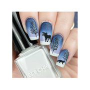 UberChic Beauty It's A Season Of Joy Stamping Plate Gray