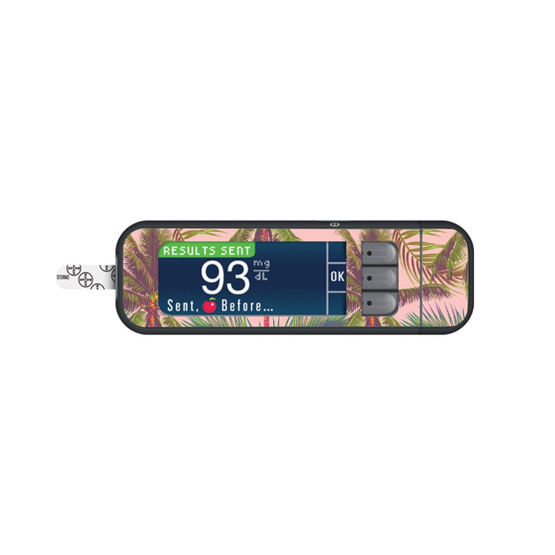 Peelz Wish You Were Here Sticker for Bayer Contour Next Glucometer Peelz/Stickers White Smoke