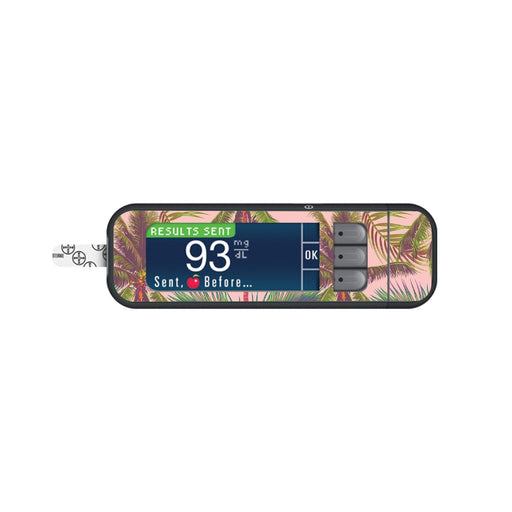 Peelz Wish You Were Here Sticker for Bayer Contour Next Glucometer Peelz/Stickers White Smoke