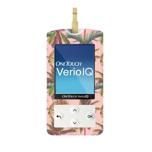 Peelz Wish You Were Here for OneTouch Verio IQ Glucometer Peelz/Stickers White Smoke