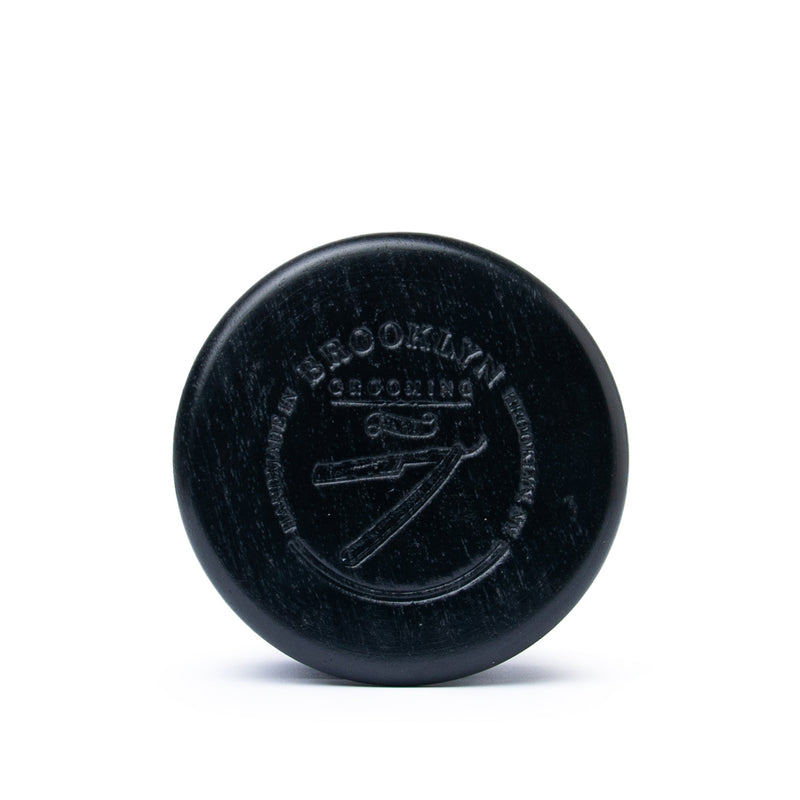 Brooklyn Grooming Wood Shaving Bowl - Charcoal Shaving Bowl Black
