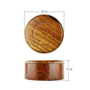 Brooklyn Grooming Wood Shaving Bowl - Dark Oak Shaving Bowl Sienna