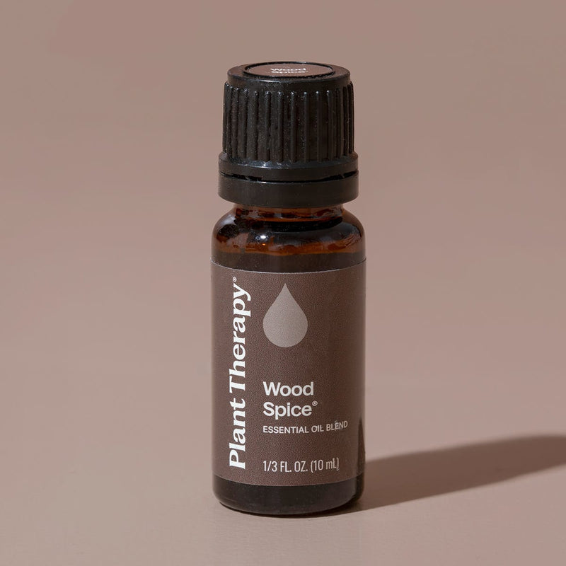 Plant Therapy Wood Spice Essential Oil Blend Essential Oil Rosy Brown 10 mL