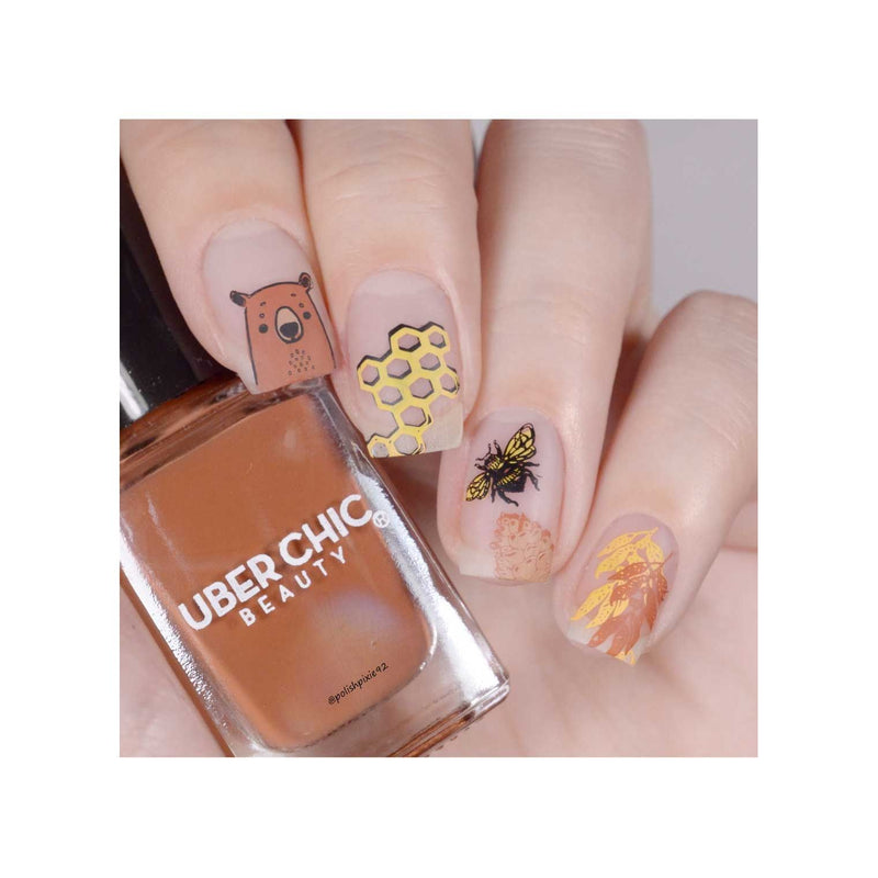 UberChic Beauty You Had Me At Chocolate - Stamping Polish Stamping Polish Rosy Brown