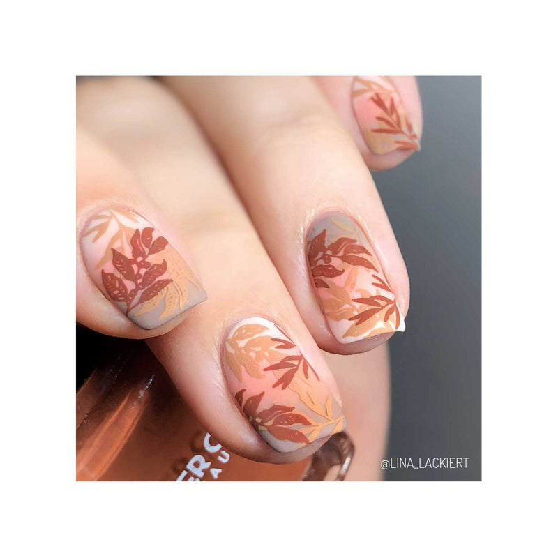 UberChic Beauty Woodland Chic-02 Stamping Plate Tan