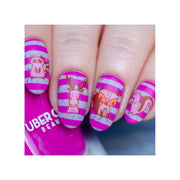 UberChic Beauty Purple People Eater - Stamping Polish Stamping Polish Gray