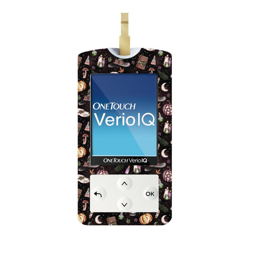 Peelz Woodland Witchy for OneTouch Verio IQ Glucometer Peelz/Stickers White Smoke