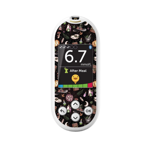 Peelz Woodland Witchy for OneTouch Verio Reflect Glucometer Peelz/Stickers White Smoke