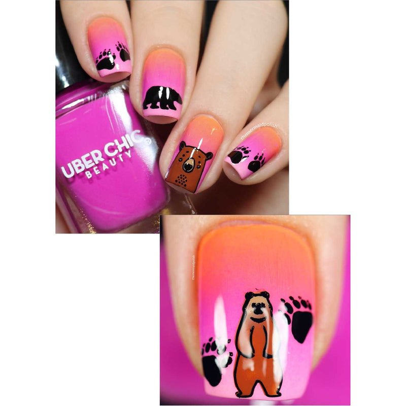 UberChic Beauty Purple People Eater - Stamping Polish Stamping Polish Dark Salmon