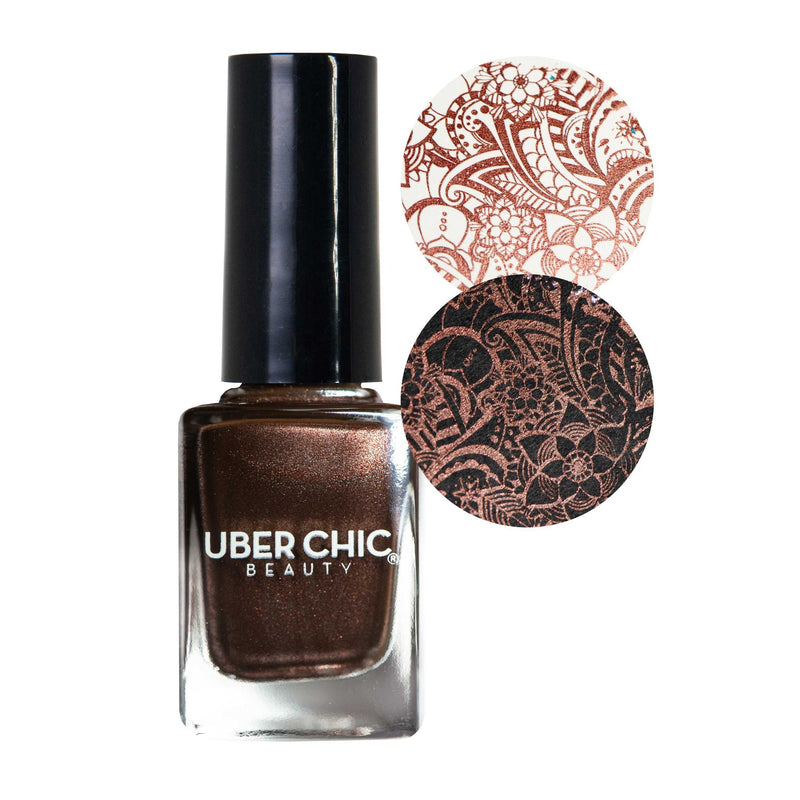 UberChic Beauty Wood-n't It Be Nice - Stamping Polish Stamping Polish Light Gray