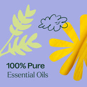 Plant Therapy Worry Free™ Essential Oil Blend Pre-Diluted Roll-On Essential Oil Light Steel Blue 10 mL