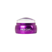 UberChic Beauty XL Clear Short Stamper in Purple Metal Tool Dark Magenta