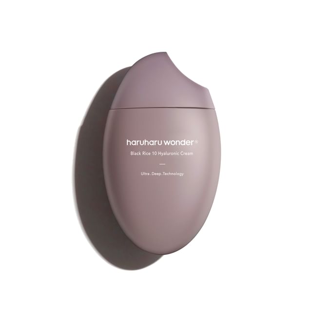 AsiaBeautyMall Haruharu Wonder Black Rice 10 Hyaluronic Cream Moisturizer White Smoke