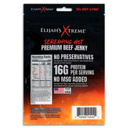 Elijah's Xtreme Elijah’s Xtreme Beef Jerky Bulk Trio - 6 bags of Each Flavor, 18 bags total (3lbs) Beef Jerky Black