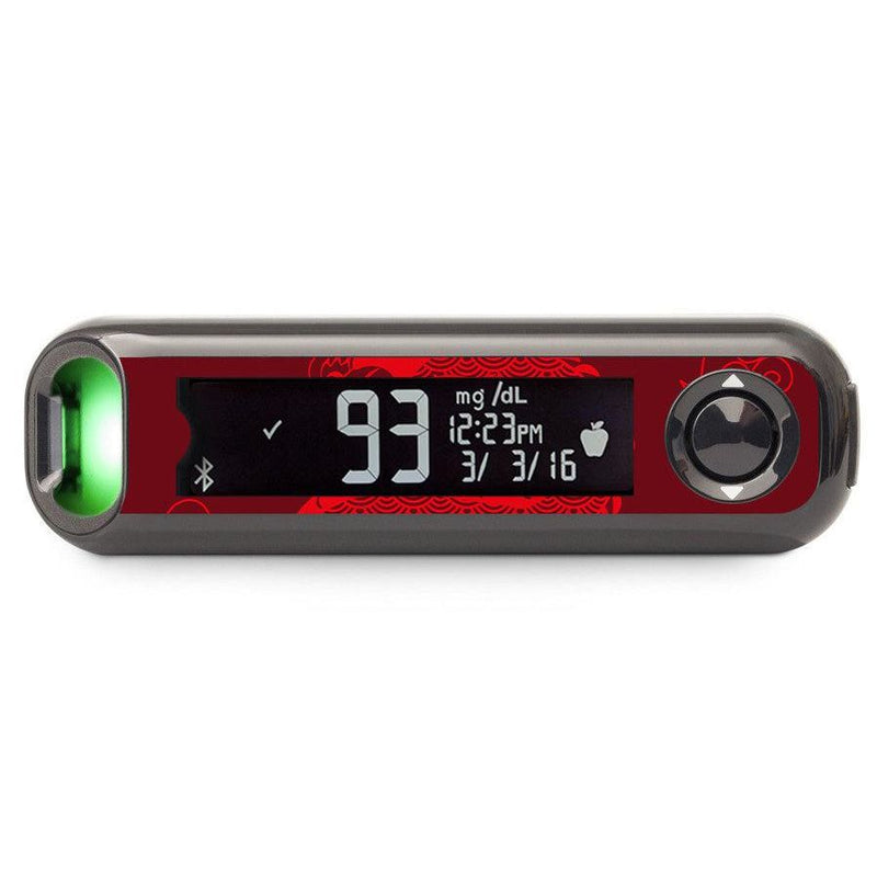 Peelz Year of the Dragon Bayer Contour© Next One Glucometer Peelz/Stickers Dark Slate Gray