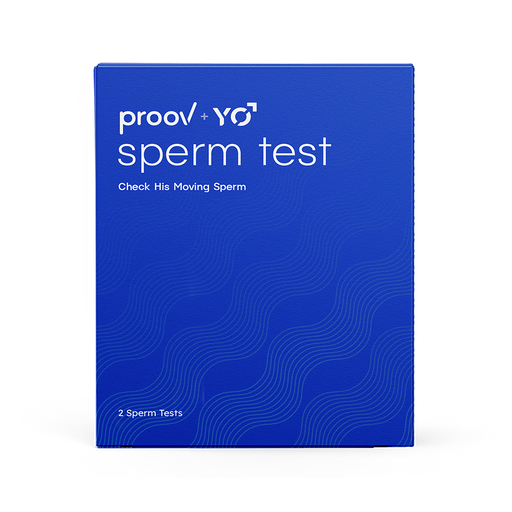 Proov At Home Sperm Test for Male Fertility Medium Blue