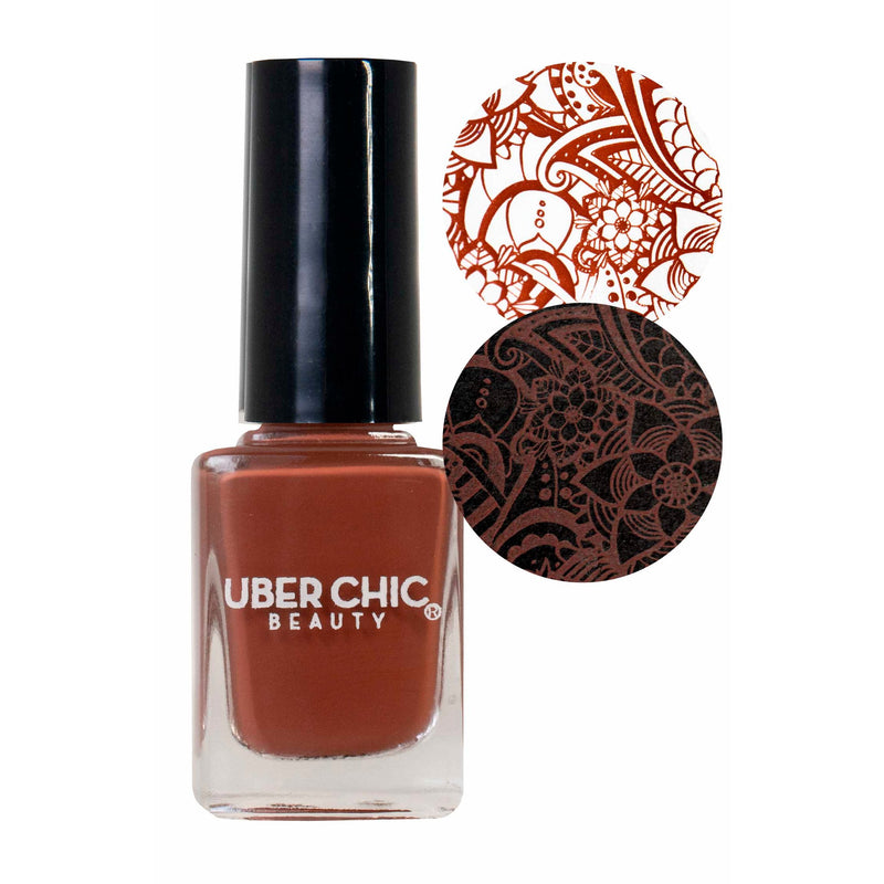 UberChic Beauty You Had Me At Chocolate - Stamping Polish Stamping Polish Saddle Brown