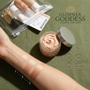 Glimmer Goddess® Organic Skin Care Organic Shimmer Body Butter 2 oz – Travel Shimmer Dim Gray Bronze (Single Jar) / Subtle Level 1,Bronze (Single Jar) / Sexy Level 2,Bronze (Single Jar) / Super Level 3,Diamond (Single Jar) / Subtle Level 1,Diamond (Single Jar) / Sexy Level 2,Diamond (Single Jar) / Super Level 3,Gold (Single Jar) / Subtle Level 1,G